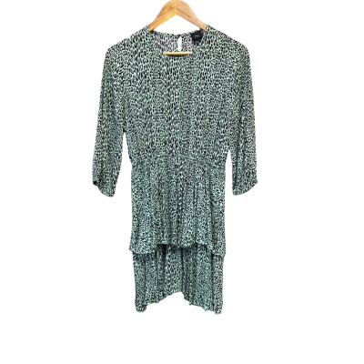 Husk Womens  Size 8 Mini Dress Animal print / Black  / Green 