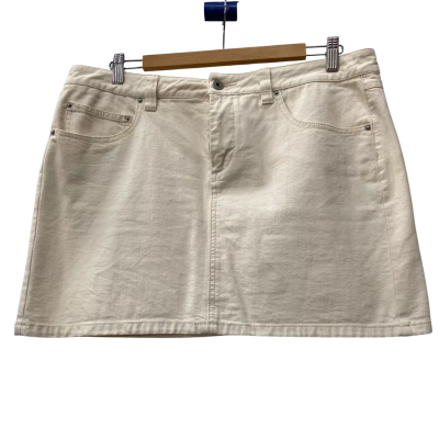 Country Road Mini Skirt in Cream