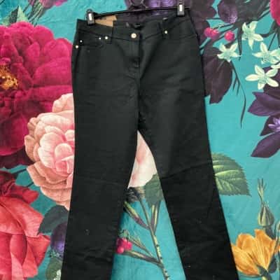 David Lawrence Womens  Size 14 Slim Jeans Black  