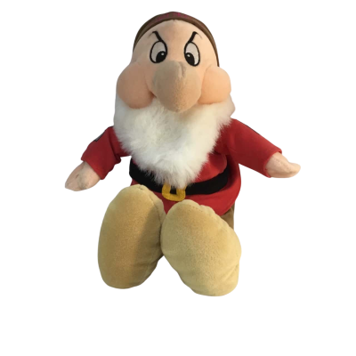 Disney Grumpy Plush Toy Approx 32 x 26cm