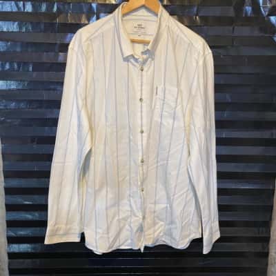 Ben Sherman Mens Long Sleeve Shirt Size 2XL 