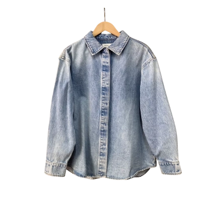 Assembly Label Womens  Size 12 Denim Jacket Blue 