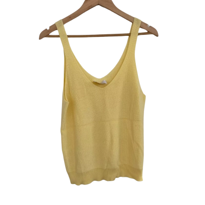 IRIS MAXI Womens  Size 10 Tank Top Yellow 