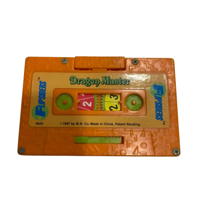 Vintage 1987 Milton Bradley Flipsiders Pocket Game Dragon Master 