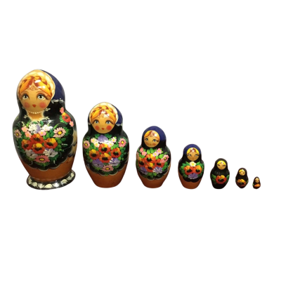 Wooden Matryoshka Dolls (Babushka Dolls)