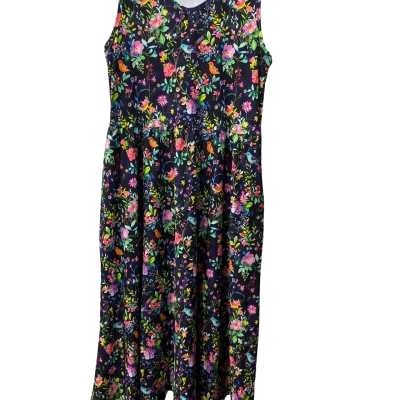  Women’s ‘Pawlie’’birds & blooms’   Size L / M Animal print / Black  