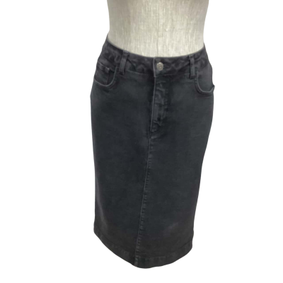 Scanlan Theodore Womens  Size 12 Pencil Skirt Black  