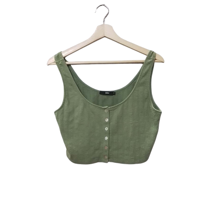 Sportsgirl Womens  Size M Sleeveless Top / Tank Top Khaki 