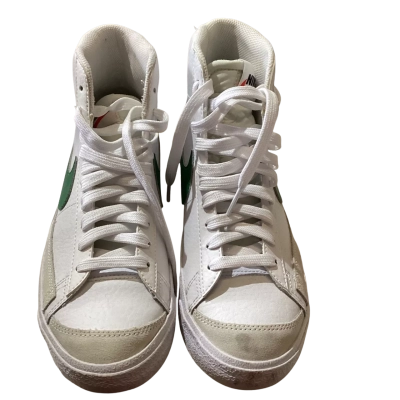 Nike Kids  Size 7 Shoes Green / White 