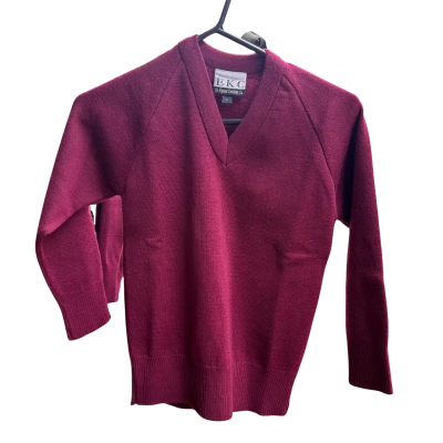  EKC Kids Burgandy Pullover Size 7