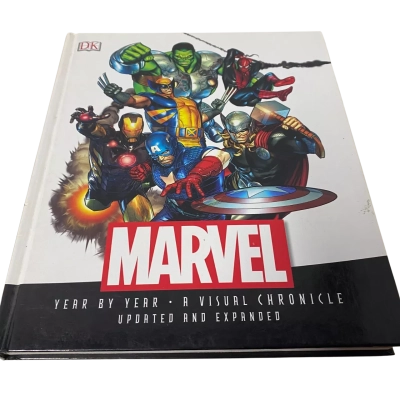 Marvel Year By Year Book