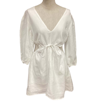 Bec & Bridge Womens  Size 10 Mini Dress White 