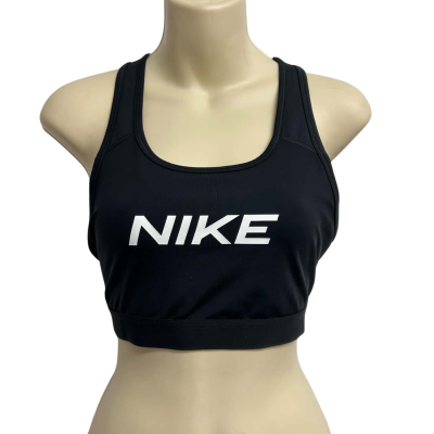Nike Womens Size M Black Sports Bra 
