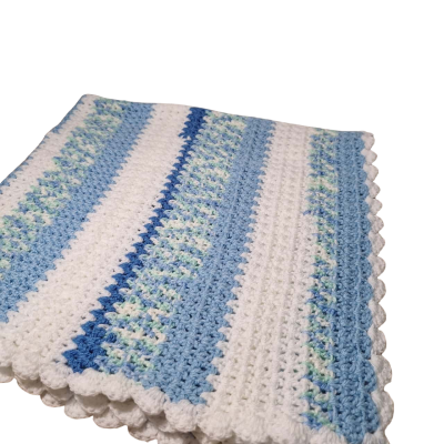 Hand Knitted Blanket 