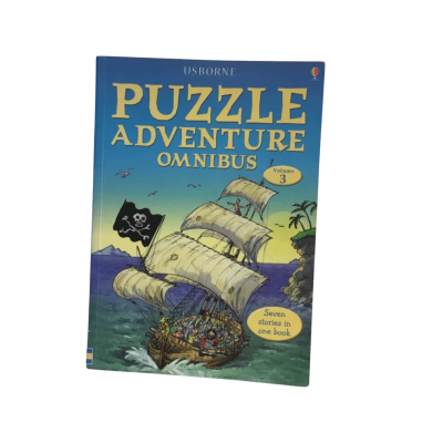 Usborne Puzzle Adventure Omnibus Book