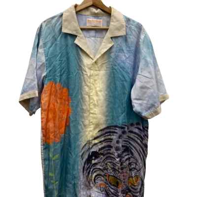 Five by Flynn Mens  Size XL Short Sleeve Shirt Multicoloured 