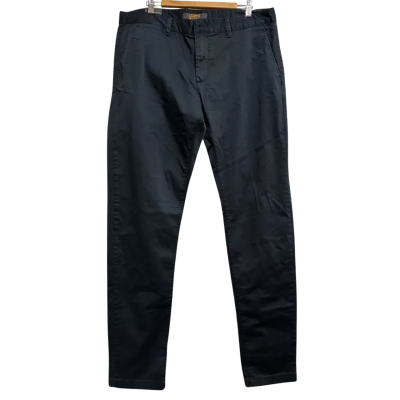 Johnny Bigg Mens Size 38L Navy Chinos