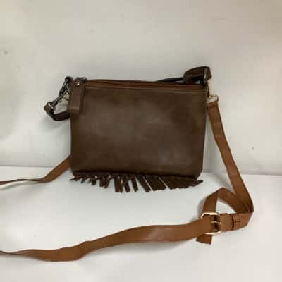  Tony Lama Womens Brown small  shoulder bag (a)