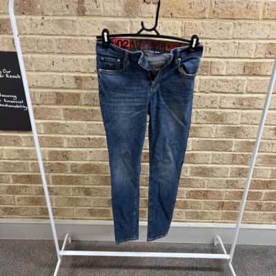 Superdry Mens blue skinny jeans  Size 28 / 32 