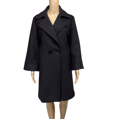  Zara woman wool jacket  Size L Black  