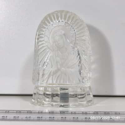 Glass Religious Mary Decoration 