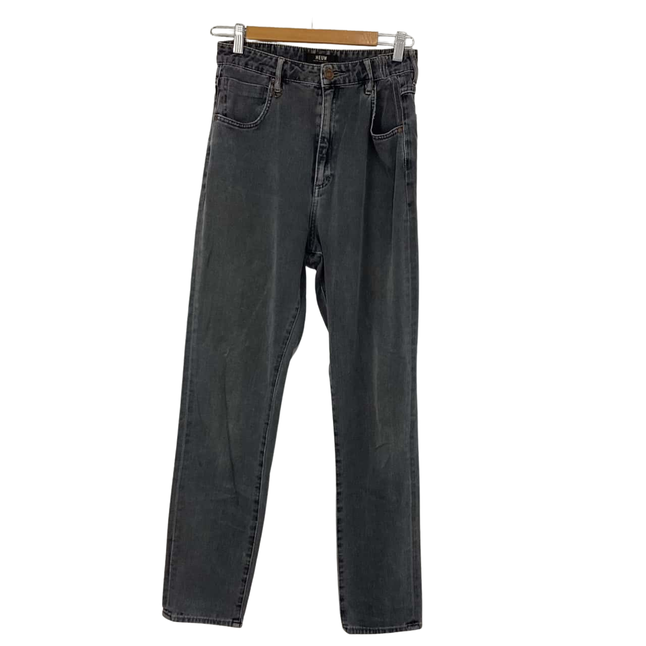 Neuw Womens Size 30 / 32 HighWaisted Jeans Grey (s)