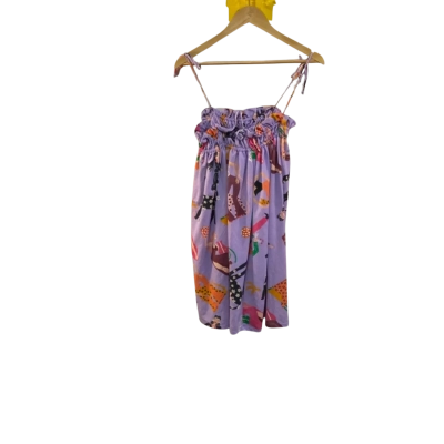 Zara Womens  Size EU M Pattern / Purple Dress