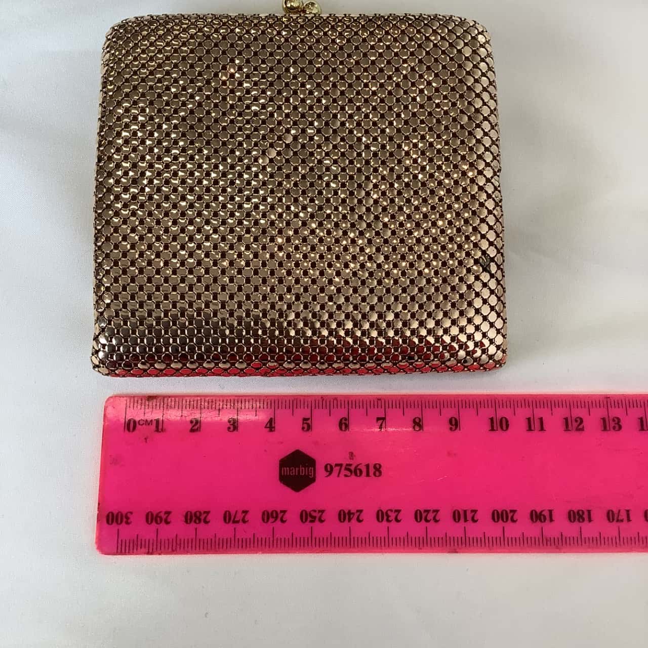 No Brand Womens Mesh Purse Gold (s)