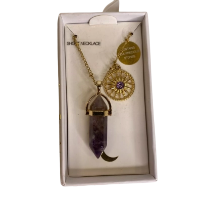 Lovisa Womens Necklace Gold / Purple 