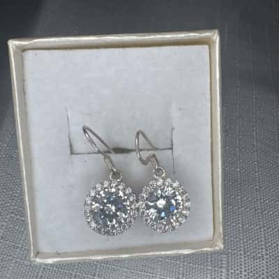  Womens Earrings Silver 