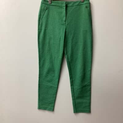 Marcs Womens  Size 10 Straight Leg Pants Checked j