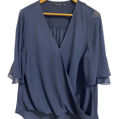 Portmans Womens  Top Size 16 Navy Blue 