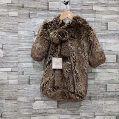   london & cole Kids  Size 6 Sleepwear Brown / Off White 