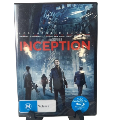 DVD - Christopher Nolan Inception (M) 2010