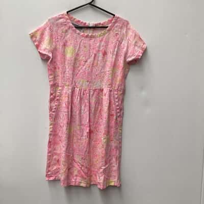  Womens  Size 10 Babydoll Dress Multicoloured / Pattern 