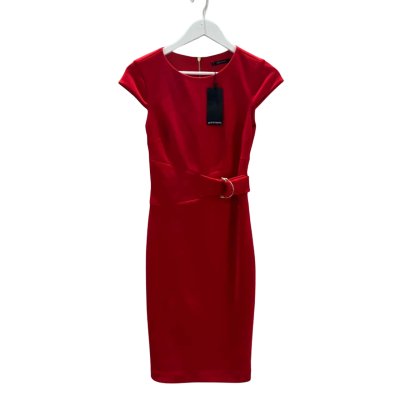New With Tags - Portmans Women's Size 6 Rich Red Formal/Work Dress
