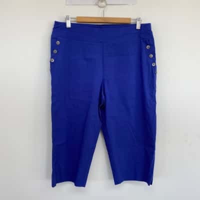 Taking Shape  Baja Blue Tropical Punch Expose Bailey Shorts  Size 12 