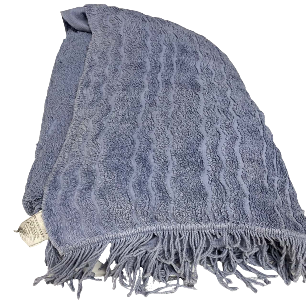 Vintage ‘Heritage’ SB Chenille Bedspread Blue