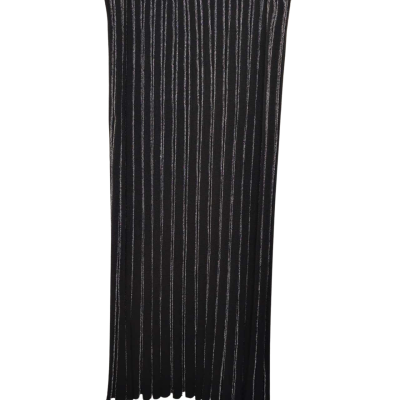 Liz Jordan Womens  Size 10 Black  / Silver Skirt