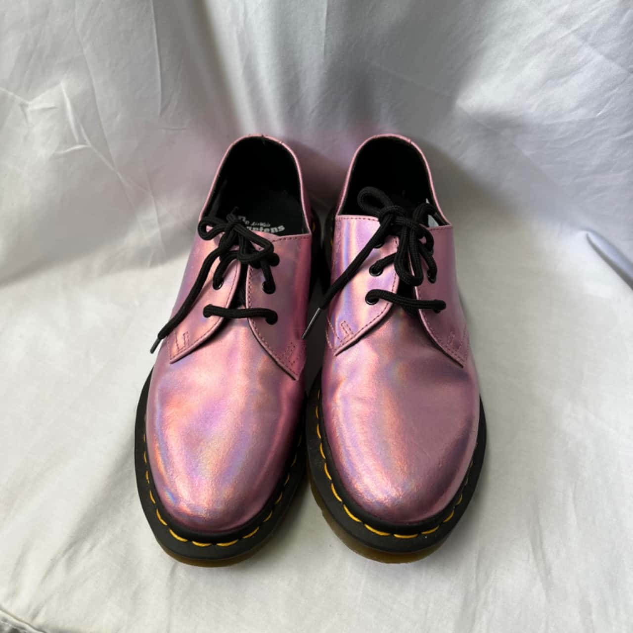 Dr. Martens Airwair Women's Size 38 Metallic Pink
