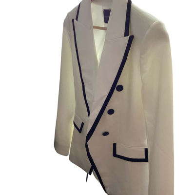 Portmans Womens  Size 6 Suit Jacket White 