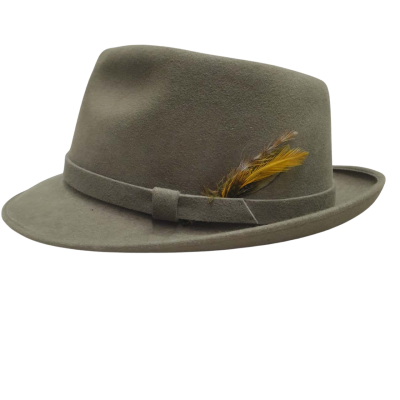 Vintage ROYAL STETSON 'Tarin' Felt Fedora Size 57