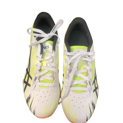 Kids Asics gel firestormBlack  / Orange / White / Yellow sneakers