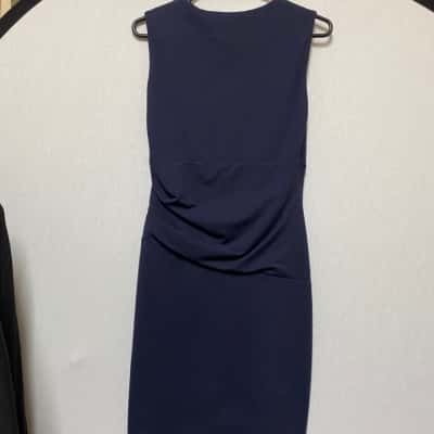 Forcast Womens  Size 10 Navy Blue Dress