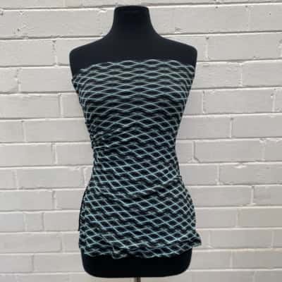 White Fox Womens Strapless Top