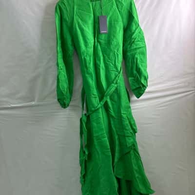 Country Road Womens  Size 4 Maxi Dress Green 