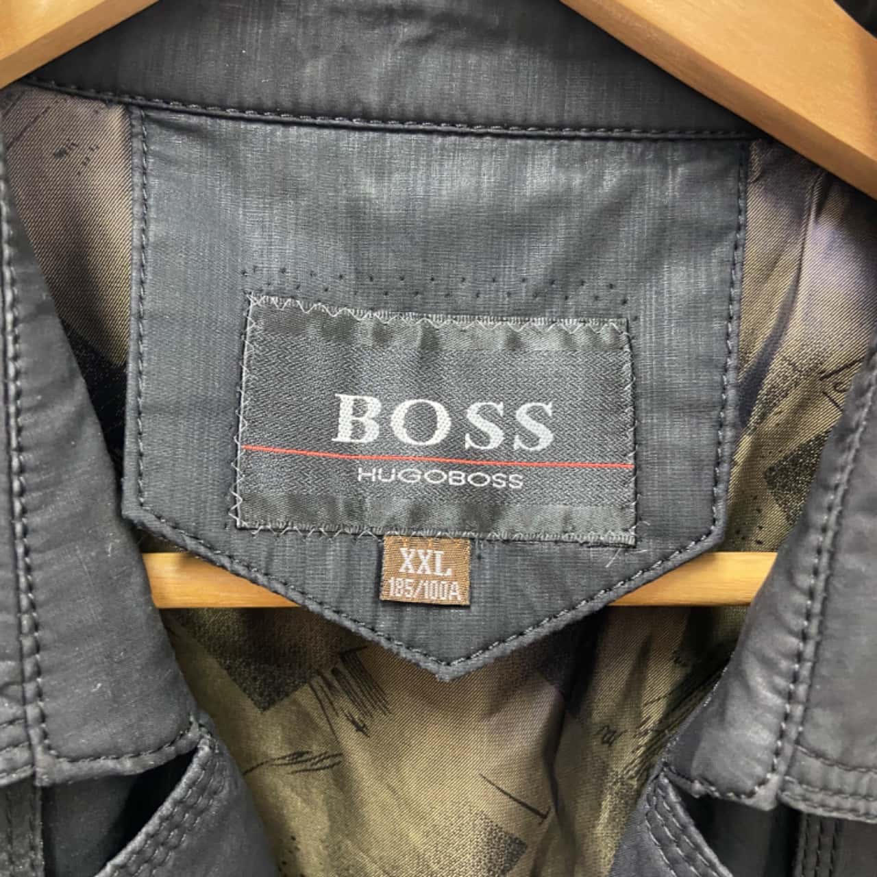 BOSS Mens Size XL Biker Black