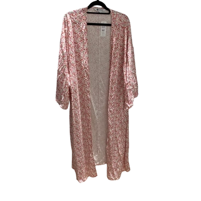 BNWT Rockmans Womens  Size M/L  Printed Long Kimono  RRP$69.99