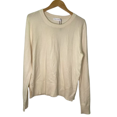 Betty Basics Womens  Size 10 Jumper Cream 
