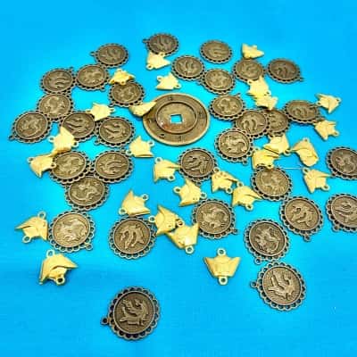 Vintage Style Coins & Charms for Jewellery Making 